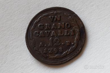 UN GRANO 1793 REGNO DI NAPOLI – FERDINAND IV
