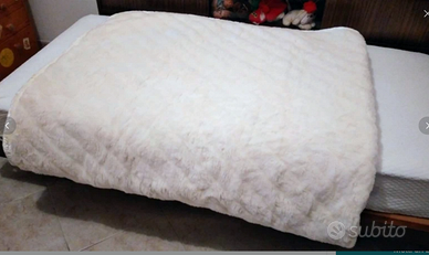 Coperta matrimoniale lana merinos