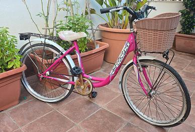 bicicletta vintage da passeggio stile Graziella