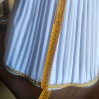 paralume vintage plissé 