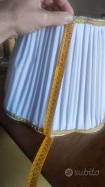 paralume vintage plissé 