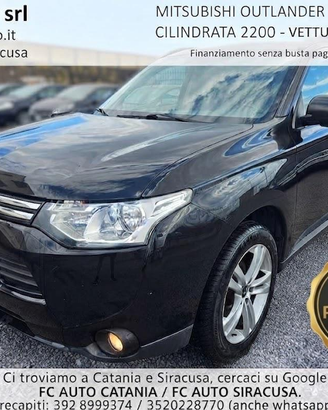 MITSUBISHI OUTLADER 2.2 150CV 2013 - UNI PROP