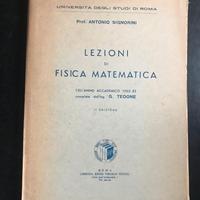 Lezioni di fisica matematica A.A. 1952-53 Roma