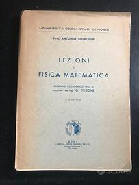 Lezioni di fisica matematica A.A. 1952-53 Roma