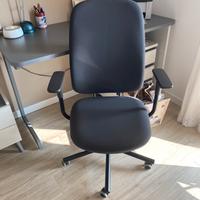 Sedia da scrivania con braccioli