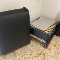 Letto singolo pouf 180 € trattabile