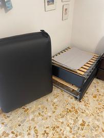 Letto singolo pouf 180 € trattabile