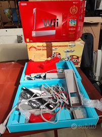 💥  Wii Rossa New  Super Mario Bross € 1