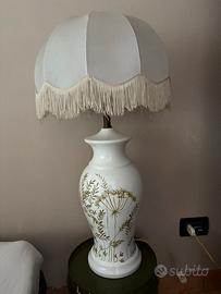 Lampada con paralume design anni 60/70 Studio due