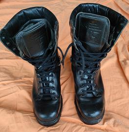 Anfibio Vigili del Fuoco Pelle Nero