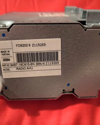Modulo Radio AHU Ford Fiesta VI