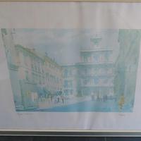 Quadro Acquarello Pittore Gianni Cavani