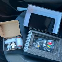 Autoradio + kit fari led universali