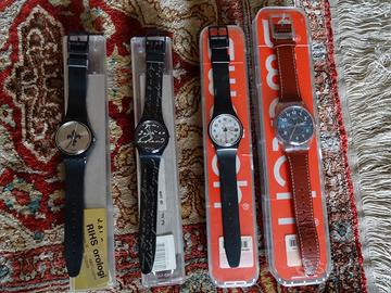 4 orologi Swatch - 2 vintage - 2 moderni
