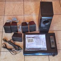 Home Theater Panasonic SC-PT160 5.1 con DVD – Scat