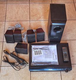 Home Theater Panasonic SC-PT160 5.1 con DVD – Scat