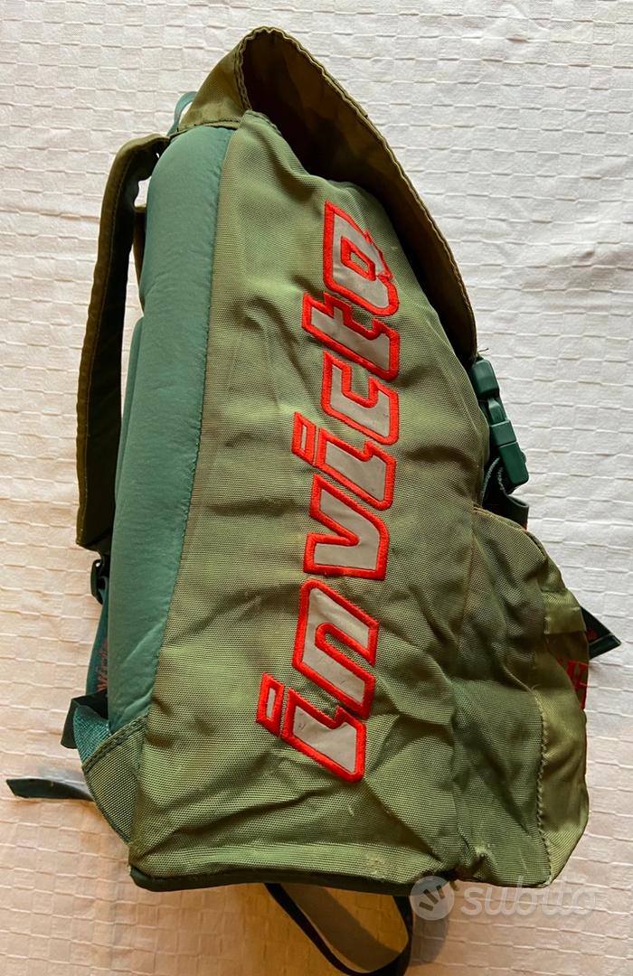 Invicta zaino vintage mockba verde militare Abbigliamento e