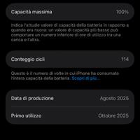 17 base 256 gb 100 bat con iPhone 15 pro max + 200