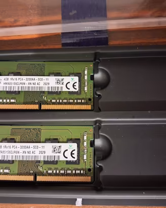 Coppia RAM 8 GB (2x4GB) DDR4 1Rx16