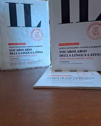IL - Vocabolario latino con scatola