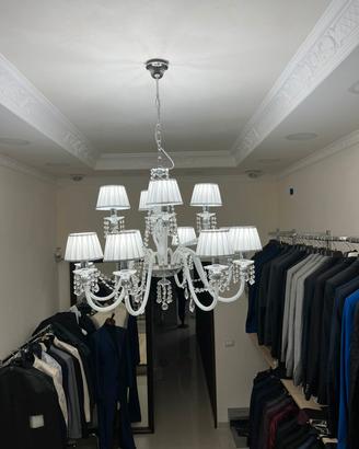 Lampadario in cristallo 