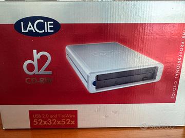 Masterizzatore LaCie d2 CD-RW FireWire USB