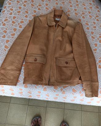 giubbotto in pelle vintage 