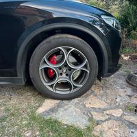 Cerchi lega originali Alfa romeo R19 + gomme