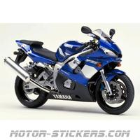 TELAIO TARGATO x YAMAHA R6 1999 2000 2001