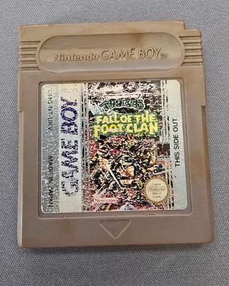 Cartuccia Game Boy Tartarughe Ninja Fall