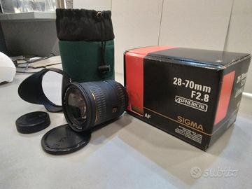 Nikon Sigma EX 28-70 F. 2,8  Aspherical