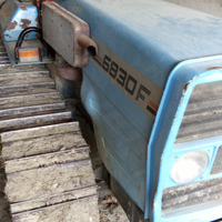 Trattore Landini 6830 con Fresa maschio