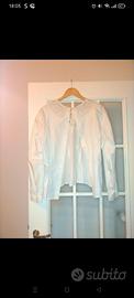 camicia con pizzo