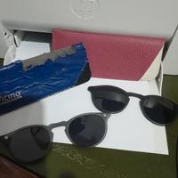 coppia clip da sole con custodie