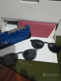 coppia clip da sole con custodie