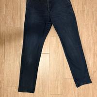 Pantaloni jeans carhartt-Colore blu scuro-W32 L34