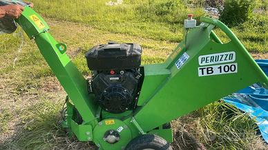 Cippatore Peruzzo TB100 Benzina Trituratore

