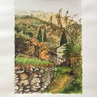 Chignero (GE) - Acquerello Originale di B. Contini