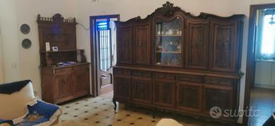 credenza barocco piemontese 