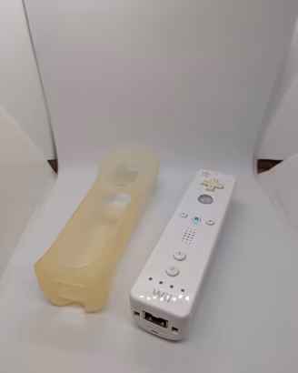 Wii Remote Bianco + Cover Silicone