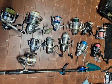 mulinelli Shimano Alcedo Spinfocus Mitchell Daiwa