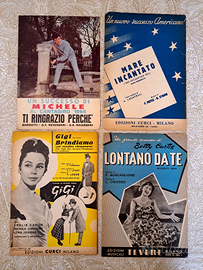 Spartiti musicali anni '60