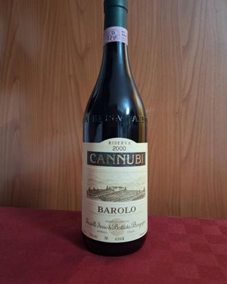Vino Barolo Cannubi 2000
