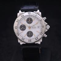 Bulova Chronograph steel 38 mm automatic