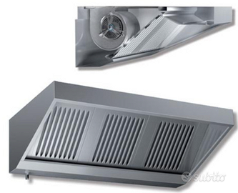 CAPPA ASPIRAZIONE A PARETE CON MOTORE