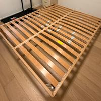 Rete in legno + materasso