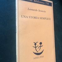Sciascia Una storia semplice Adelphi 1999 NUOVO