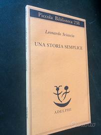 Sciascia Una storia semplice Adelphi 1999 NUOVO