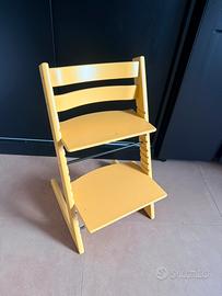 Sedia  stokke + riduttore + vassoio + cinture