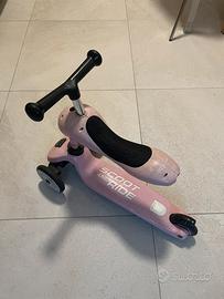 Monopattino scoot & ride rosa